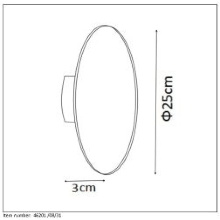 Lucide EKLYPS LED Wandleuchte Weiß, 1-flammig 7 Lucide EKLYPS LED Wandleuchte Weiß, 1-flammig – Bild 7
