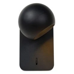 Lucide FAVORI Wandleuchte Schwarz, 1-flammig -Wandleuchten Verkauf lucide favori wandleuchte 09932 11 30 3