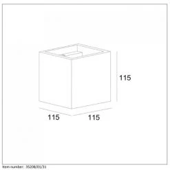 Lucide GIPSY Wandleuchte Weiß, 1-flammig -Wandleuchten Verkauf lucide gipsy wandleuchte 35208 01 31 2