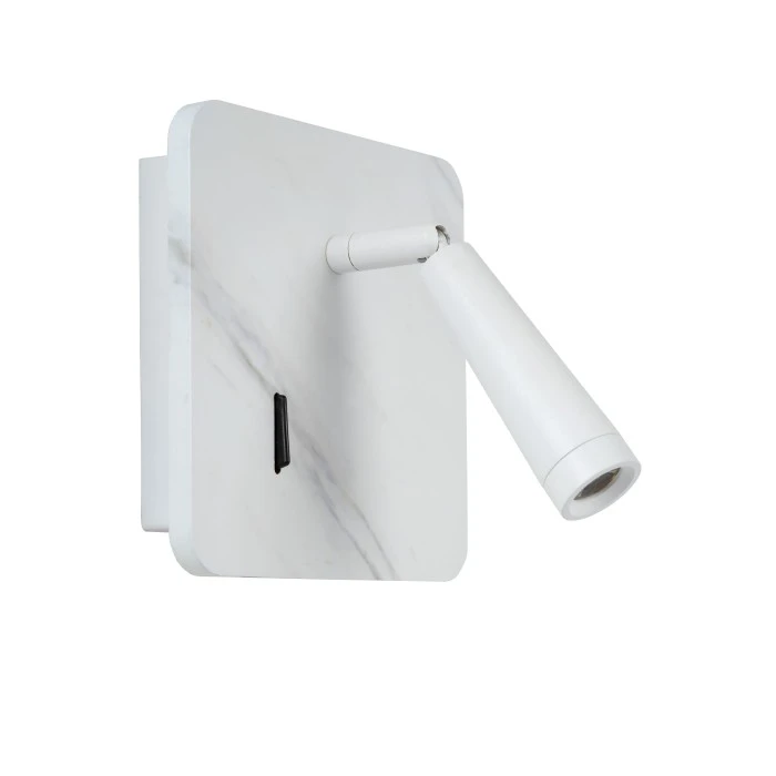 Lucide OREGON Wandspot LED Weiß, 1-flammig 2 Lucide OREGON Wandspot LED Weiß, 1-flammig – Bild 2