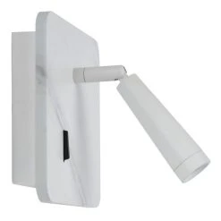 Lucide OREGON Wandspot LED Weiß, 1-flammig 10 Lucide OREGON Wandspot LED Weiß, 1-flammig -Wandleuchten Verkauf lucide oregon wandspot 77282 03 31 3