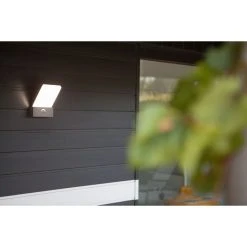 Lutec Lampen Lutec Pano Außen Wandleuchte LED Anthrazit, 1-flammig -Wandleuchten Verkauf lutec pano aussen wandleuchte 5289001118 7