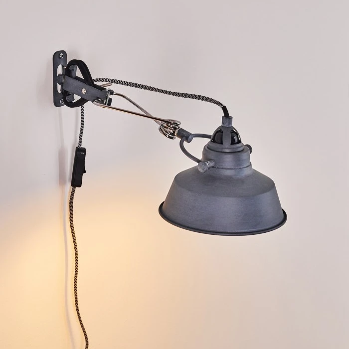 Hofstein Luven Wandleuchte Grau, 1-flammig 18 Hofstein Luven Wandleuchte Grau, 1-flammig - Image 18