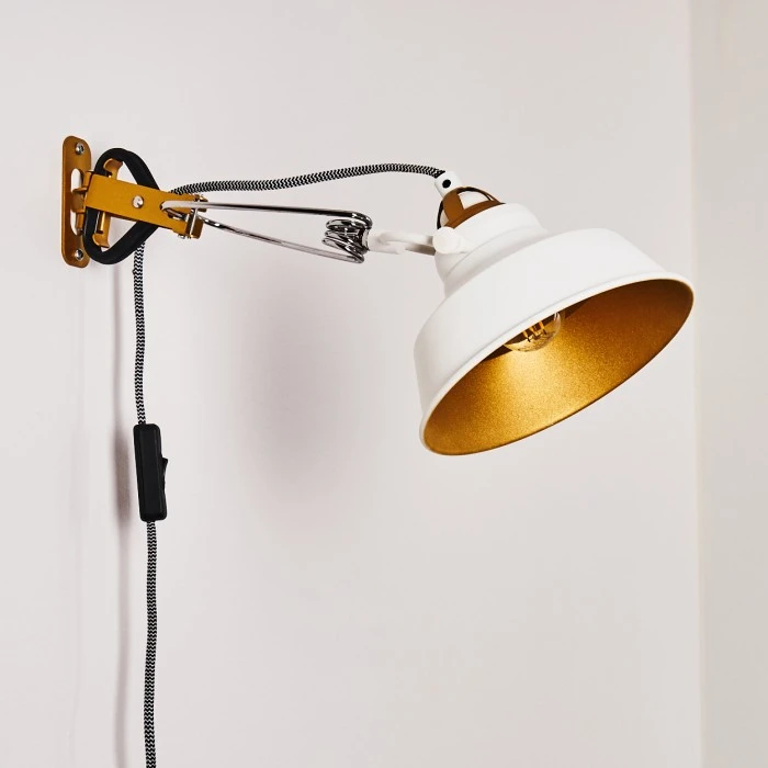 Hofstein Luven Wandleuchte Gold, 1-flammig 14 Hofstein Luven Wandleuchte Gold, 1-flammig - Image 14