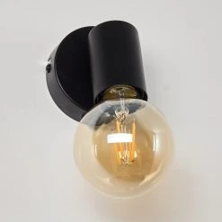 Hofstein Maidford Wandleuchte Schwarz, 1-flammig 35 Hofstein Maidford Wandleuchte Schwarz, 1-flammig -Wandleuchten Verkauf maidford wandleuchte h3359150 15