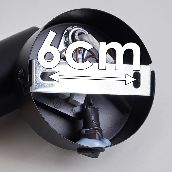 Hofstein Maidford Wandleuchte Schwarz, 1-flammig 20 Hofstein Maidford Wandleuchte Schwarz, 1-flammig - Image 20