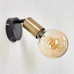 Hofstein Maidford Wandleuchte Messing, Schwarz, 1-flammig 19 Hofstein Maidford Wandleuchte Messing, Schwarz, 1-flammig -Wandleuchten Verkauf maidford wandleuchte h3388112 7