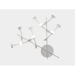 Mantra ADN Wandleuchte LED Weiß, 1-flammig