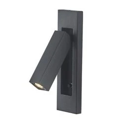 Mantra GOKOVA Wandleuchte LED Schwarz, 1-flammig