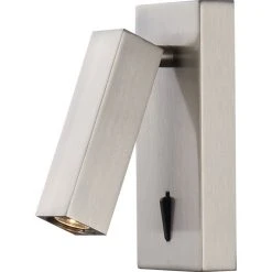 Mantra TARIFA Wandleuchte LED Nickel-Matt, Nickel glänzend, 1-flammig