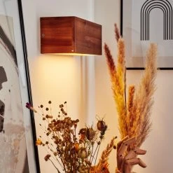 Hofstein Marmorera Wandleuchte LED Weiß, Naturfarben, 1-flammig -Wandleuchten Verkauf marmorera wandleuchte h3542095 6