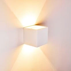 Hofstein Mazara Wandleuchte Weiß, 1-flammig -Wandleuchten Verkauf mazara wandleuchte h169385 do4 7