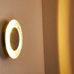 Hofstein Merlo Wandleuchte LED Silber, 1-flammig -Wandleuchten Verkauf merlo wandleuchte h167923 9