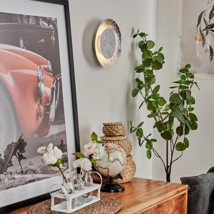 Hofstein Merlo Wandleuchte LED Silber, 1-flammig 9 Hofstein Merlo Wandleuchte LED Silber, 1-flammig - Image 9