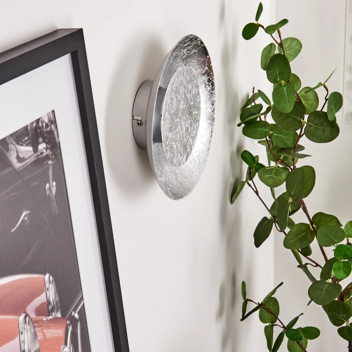 Hofstein Merlo Wandleuchte LED Silber, 1-flammig 10 Hofstein Merlo Wandleuchte LED Silber, 1-flammig - Image 10