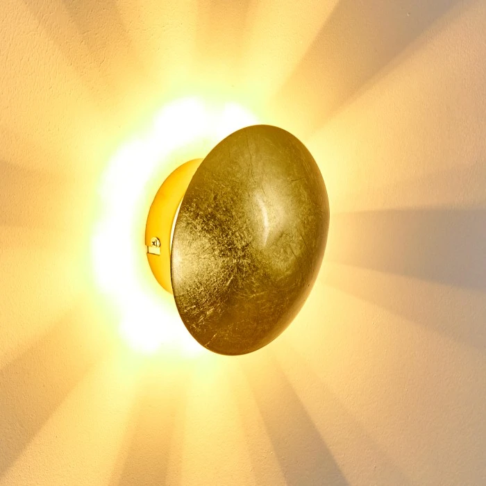 Hofstein Mezia Wandleuchte Gold, 1-flammig 12 Hofstein Mezia Wandleuchte Gold, 1-flammig – Bild 12