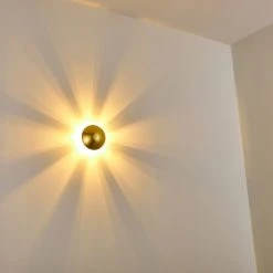 Hofstein Mezia Wandleuchte Gold, 1-flammig 30 Hofstein Mezia Wandleuchte Gold, 1-flammig -Wandleuchten Verkauf mezia wandleuchte h3080672 14