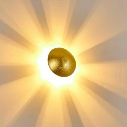 Hofstein Mezia Wandleuchte Gold, 1-flammig 21 Hofstein Mezia Wandleuchte Gold, 1-flammig -Wandleuchten Verkauf mezia wandleuchte h3080672 5