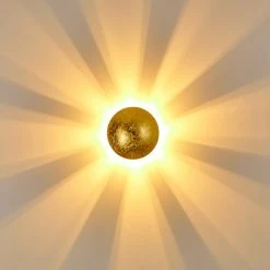 Hofstein Mezia Wandleuchte Gold, 1-flammig -Wandleuchten Verkauf mezia wandleuchte h3080696 12