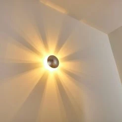 Hofstein Mezia Wandleuchte Silber, 1-flammig 28 Hofstein Mezia Wandleuchte Silber, 1-flammig -Wandleuchten Verkauf mezia wandleuchte h3080719 10