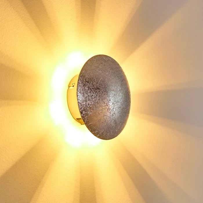 Hofstein Mezia Wandleuchte Silber, 1-flammig 16 Hofstein Mezia Wandleuchte Silber, 1-flammig - Image 16