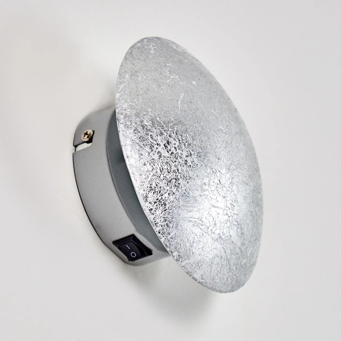 Hofstein Mezia Wandleuchte Silber, 1-flammig 7 Hofstein Mezia Wandleuchte Silber, 1-flammig - Image 7