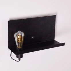 Hofstein Moheda Wandleuchte Schwarz, Rostfarben, 1-flammig 47 Hofstein Moheda Wandleuchte Schwarz, Rostfarben, 1-flammig -Wandleuchten Verkauf moheda wandleuchte h3318058 21