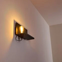 Hofstein Moheda Wandleuchte Schwarz, Rostfarben, 1-flammig 35 Hofstein Moheda Wandleuchte Schwarz, Rostfarben, 1-flammig -Wandleuchten Verkauf moheda wandleuchte h3318058 9