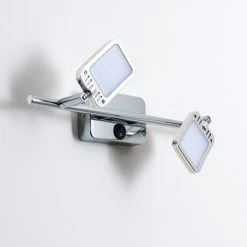 Hofstein Moosonee Wandleuchte LED Chrom, 2-flammig 24 Hofstein Moosonee Wandleuchte LED Chrom, 2-flammig -Wandleuchten Verkauf moosonee wandleuchte h3009635 11