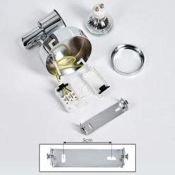 Hofstein Morges Deckenleuchte LED Chrom, 1-flammig -Wandleuchten Verkauf morges deckenleuchte h3458600 4