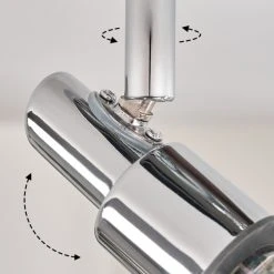 Hofstein Morges Deckenleuchte LED Chrom, 1-flammig -Wandleuchten Verkauf morges deckenleuchte h3458600 5
