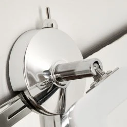 Hofstein Morges Spiegelleuchte LED Chrom, Weiß, 1-flammig -Wandleuchten Verkauf morges spiegelleuchte h3459973 5