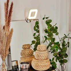 Hofstein Morges Spiegelleuchte LED Chrom, Weiß, 1-flammig -Wandleuchten Verkauf morges spiegelleuchte h3459973 6