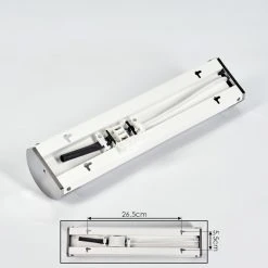 Hofstein Morges Wandleuchte LED Chrom, Transparent, Klar, 1-flammig -Wandleuchten Verkauf morges wandleuchte h3381557 4