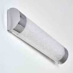 Hofstein Morges Wandleuchte LED Chrom, Transparent, Klar, 1-flammig -Wandleuchten Verkauf morges wandleuchte h3381557 7