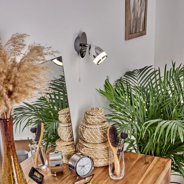 Hofstein Morges Wandleuchte LED Chrom, 1-flammig 11 Hofstein Morges Wandleuchte LED Chrom, 1-flammig - Image 11