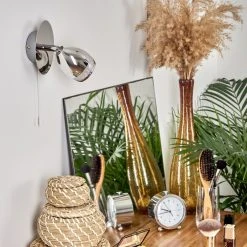 Hofstein Morges Wandleuchte LED Chrom, 1-flammig 21 Hofstein Morges Wandleuchte LED Chrom, 1-flammig -Wandleuchten Verkauf morges wandleuchte h3458297 9