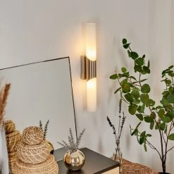 Hofstein Morges Wandleuchte Nickel-Matt, 2-flammig -Wandleuchten Verkauf morges wandleuchte h3577783 10