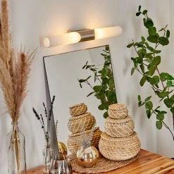 Hofstein Morges Wandleuchte Nickel-Matt, 2-flammig -Wandleuchten Verkauf morges wandleuchte h3577806 6