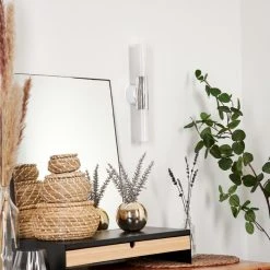 Hofstein Morges Wandleuchte Nickel-Matt, 2-flammig -Wandleuchten Verkauf morges wandleuchte h3578520 1