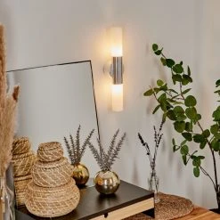 Hofstein Morges Wandleuchte Nickel-Matt, 2-flammig -Wandleuchten Verkauf morges wandleuchte h3578520 10