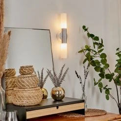 Hofstein Morges Wandleuchte Nickel-Matt, 2-flammig -Wandleuchten Verkauf morges wandleuchte h3578520 6