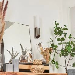 Hofstein Morges Wandleuchte Nickel-Matt, 1-flammig -Wandleuchten Verkauf morges wandleuchte h3610060 11