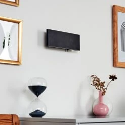 Hofstein Mosambik Wandleuchte LED Schwarz, Weiß, 1-flammig -Wandleuchten Verkauf mosambik wandleuchte h3394212 9