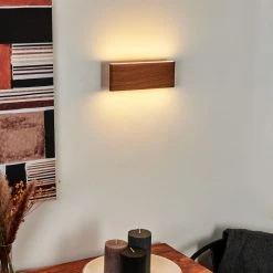 Hofstein Mosambik Wandleuchte LED Nickel-Matt, Braun, Holz dunkel, 1-flammig 26 Hofstein Mosambik Wandleuchte LED Nickel-Matt, Braun, Holz dunkel, 1-flammig -Wandleuchten Verkauf mosambik wandleuchte h3437261 12
