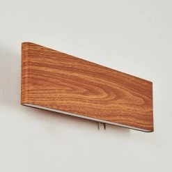 Hofstein Mosambik Wandleuchte LED Nickel-Matt, Braun, Holz dunkel, 1-flammig 20 Hofstein Mosambik Wandleuchte LED Nickel-Matt, Braun, Holz dunkel, 1-flammig -Wandleuchten Verkauf mosambik wandleuchte h3437285 7