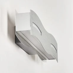 Hofstein Nagold Wandleuchte LED Nickel-Matt, Chrom, 1-flammig -Wandleuchten Verkauf nagold wandleuchte h3307410 19