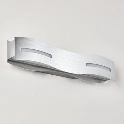 Hofstein Nagold Wandleuchte LED Nickel-Matt, Chrom, 1-flammig -Wandleuchten Verkauf nagold wandleuchte h3307410 4