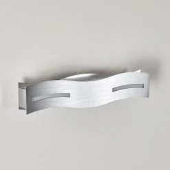 Hofstein Nagold Wandleuchte LED Nickel-Matt, Chrom, 1-flammig -Wandleuchten Verkauf nagold wandleuchte h3307410 5