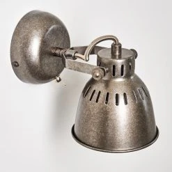 Hofstein Nanlia Wandleuchte Grau, Silber, 1-flammig -Wandleuchten Verkauf nanlia wandleuchte h3175439 do1 4